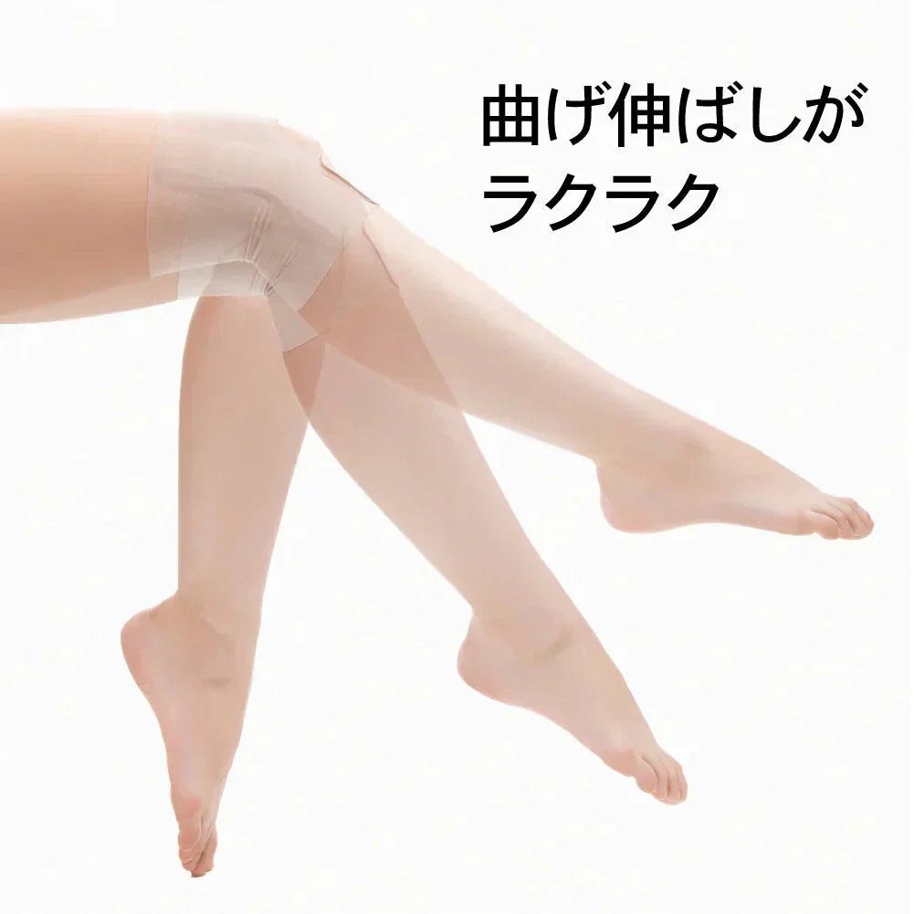 お医者さんの膝サポーター ピタ肌 ・Lサイズ【膝サポーター ひざベルト ストレッチ ウォーキング 歩行 薄手 極薄 高齢者 転倒防止 プレゼント 整形外科医と共同開発】縫い目ゼロ、吸い付くように膝にフィット 違和感なくスクスク歩ける 膝サポーター ひざベルト ひざサポーター ベージュ 肌色 薄い 薄手 膝 ひざ ヒザ スポーツ ロング 高齢者 負担 軽減 健康 ウォーキング サポーター サポート グッズ アイテム 膝が痛い