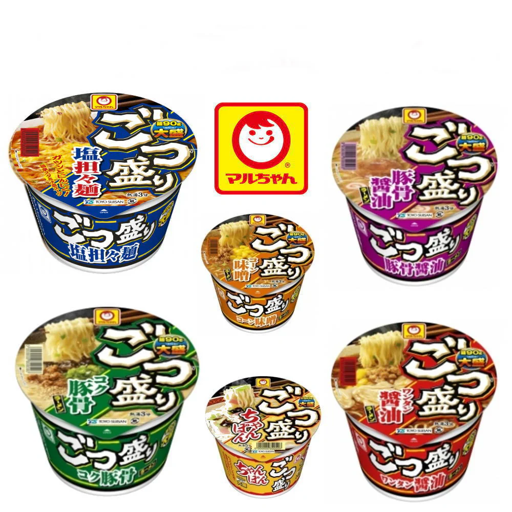 マルちゃん ごつ盛り カップ麺 6種2個 12個セット