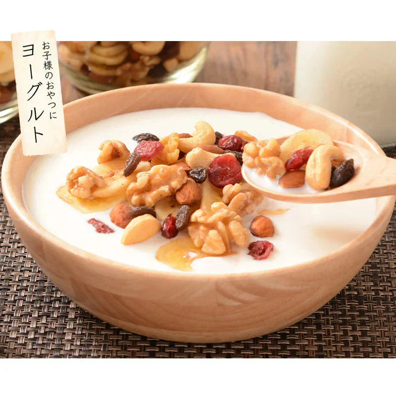 6種のフルーツナッツ 500g ドライフルーツ ミックスナッツ アーモンド カシューナッツ バナナチップス ナッツ フルーツ 食塩不使用 加工オイル不使用［送料無料］［ポスト投函］ プレゼント ギフト ※ポスト投函商品の発送は1～2週間前後になります