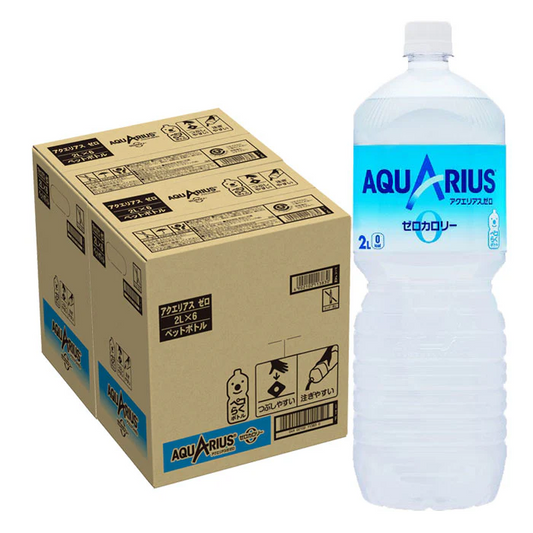 【送料無料】コカ コーラ アクエリアス ZERO ゼロ 2000ml 2L×12本