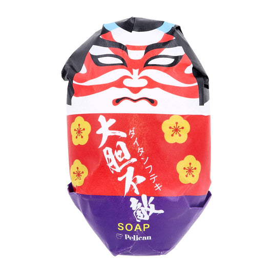 ペリカン 和せっけん 歌舞伎 大胆不敵 新緑の香り 180g X3個