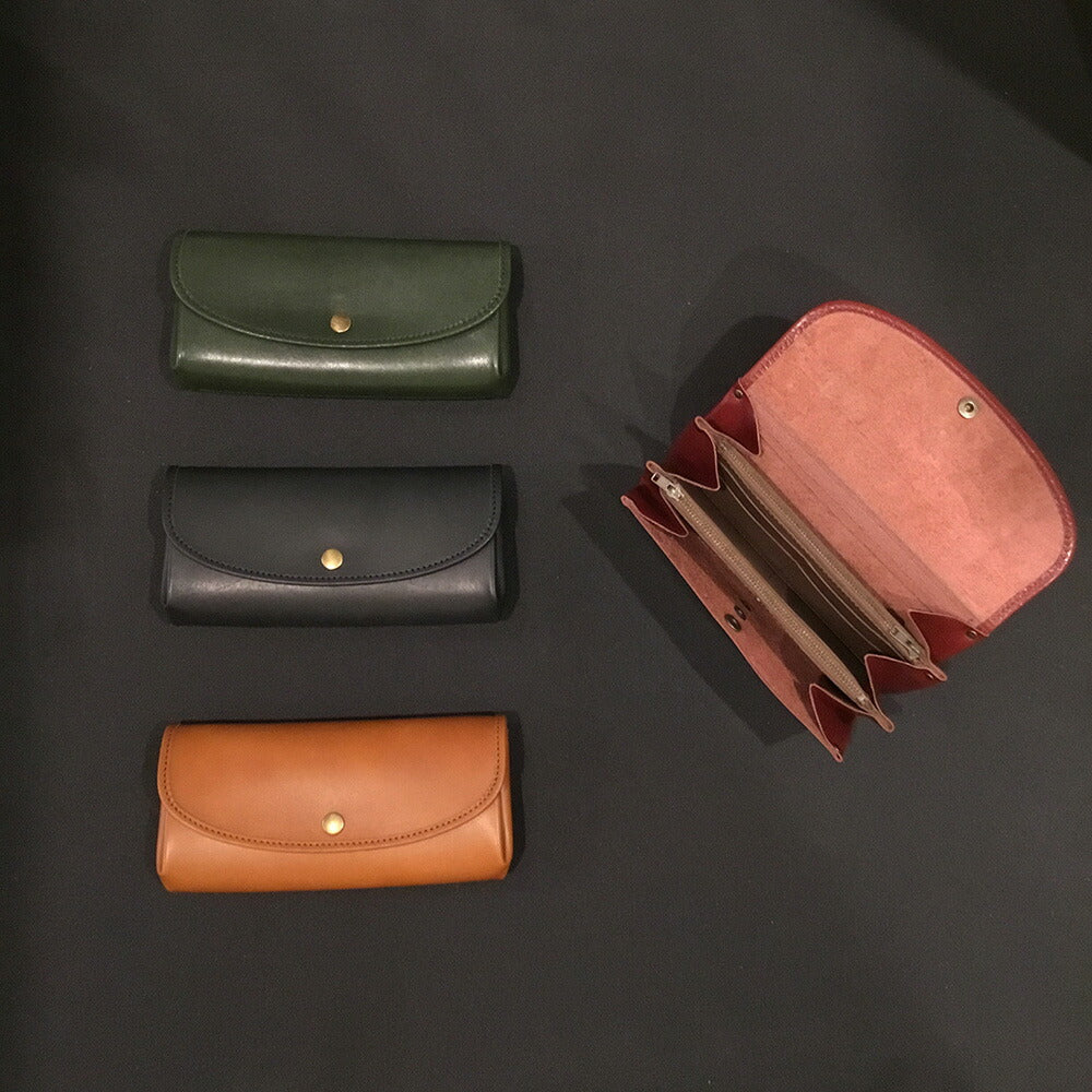 alto. ふんわりジャバラ長財布 AKEW-0400 ブラウン