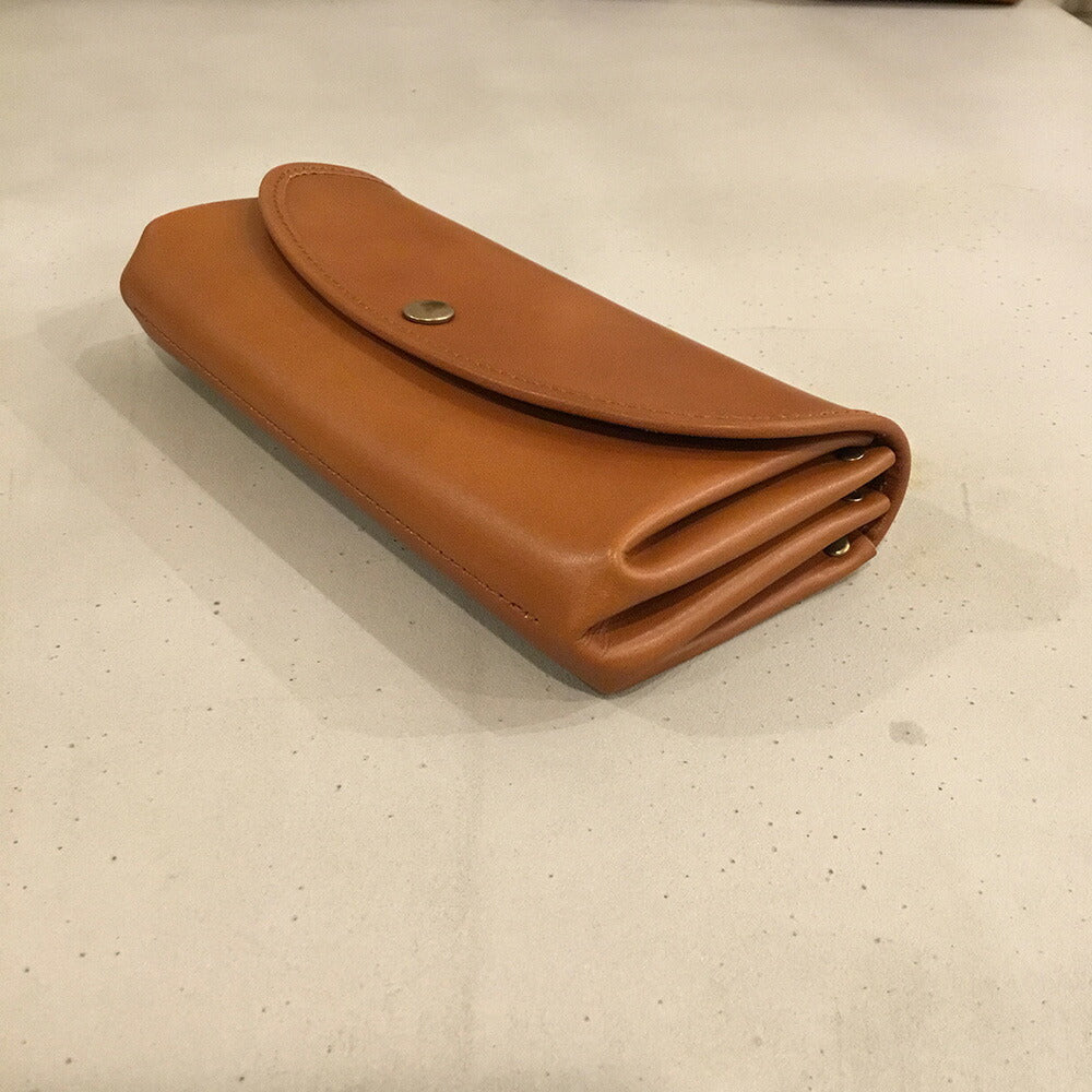 alto. ふんわりジャバラ長財布 AKEW-0400 ブラウン