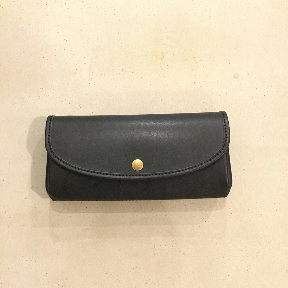 alto. ふんわりジャバラ長財布 AKEW-0400 ネイビー
