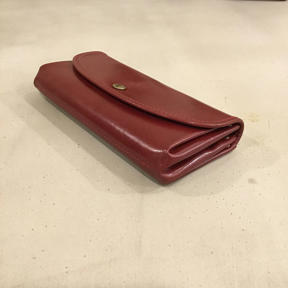 【3人シェア買いでお得】alto. ふんわりジャバラ長財布 AKEW-0400 ワイン