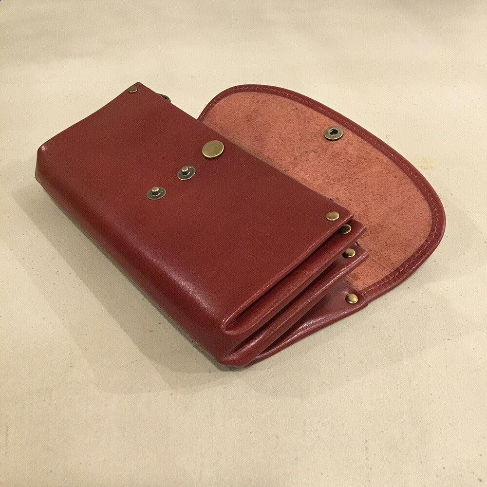 alto. ふんわりジャバラ長財布 AKEW-0400 ワイン