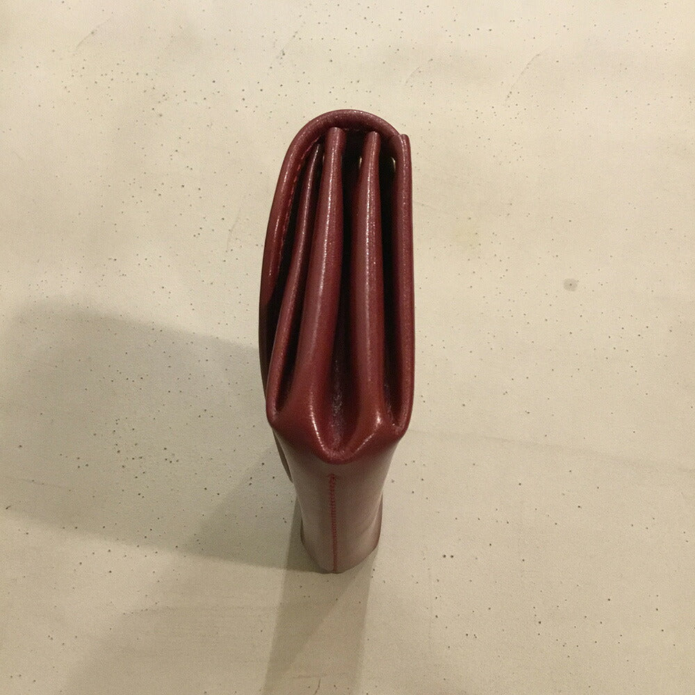 【3人シェア買いでお得】alto. ふんわりジャバラ長財布 AKEW-0400 ワイン