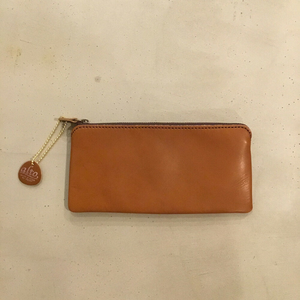 alto. 薄マチ長財布 AMSW-0052 ブラウン
