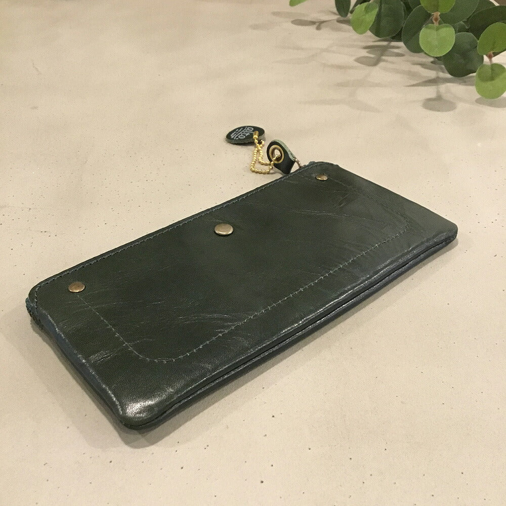 【3人シェア買いでお得】alto. 薄マチ長財布 AMSW-0052 グリーン