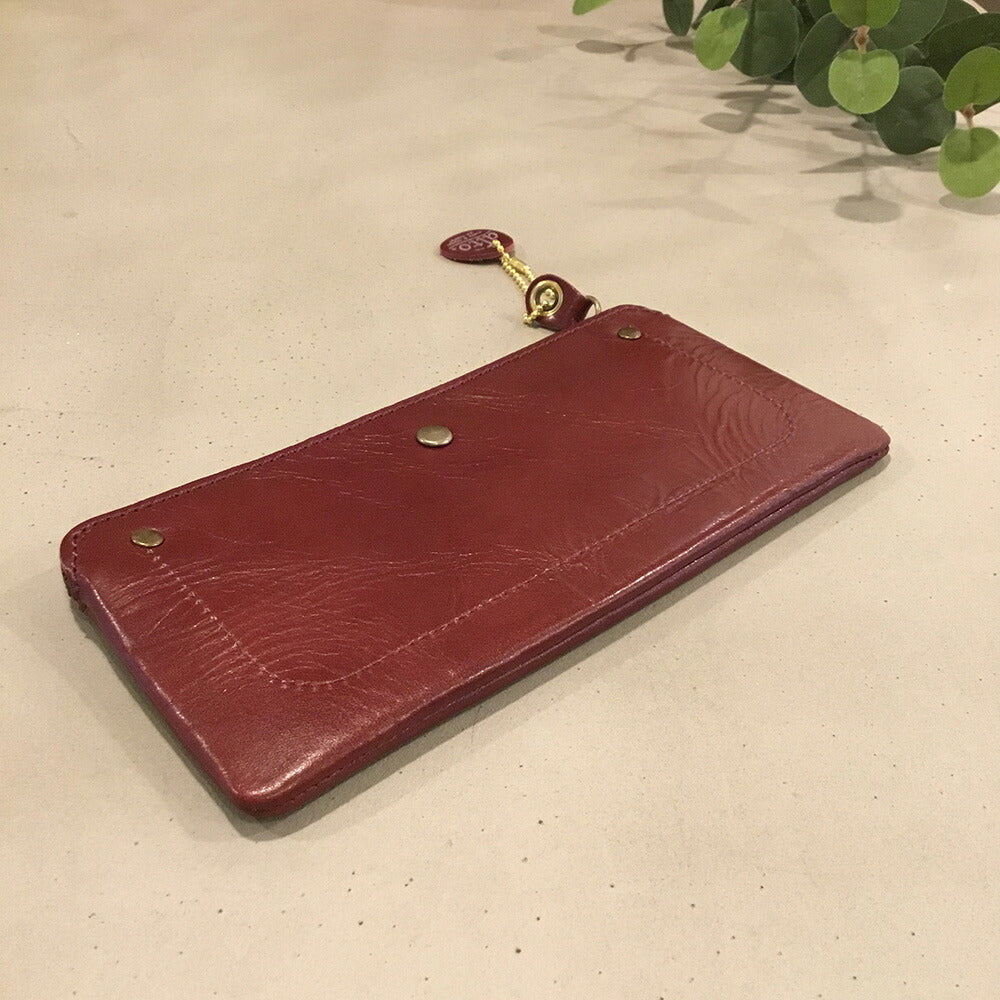 【3人シェア買いでお得】alto. 薄マチ長財布 AMSW-0052 ワイン