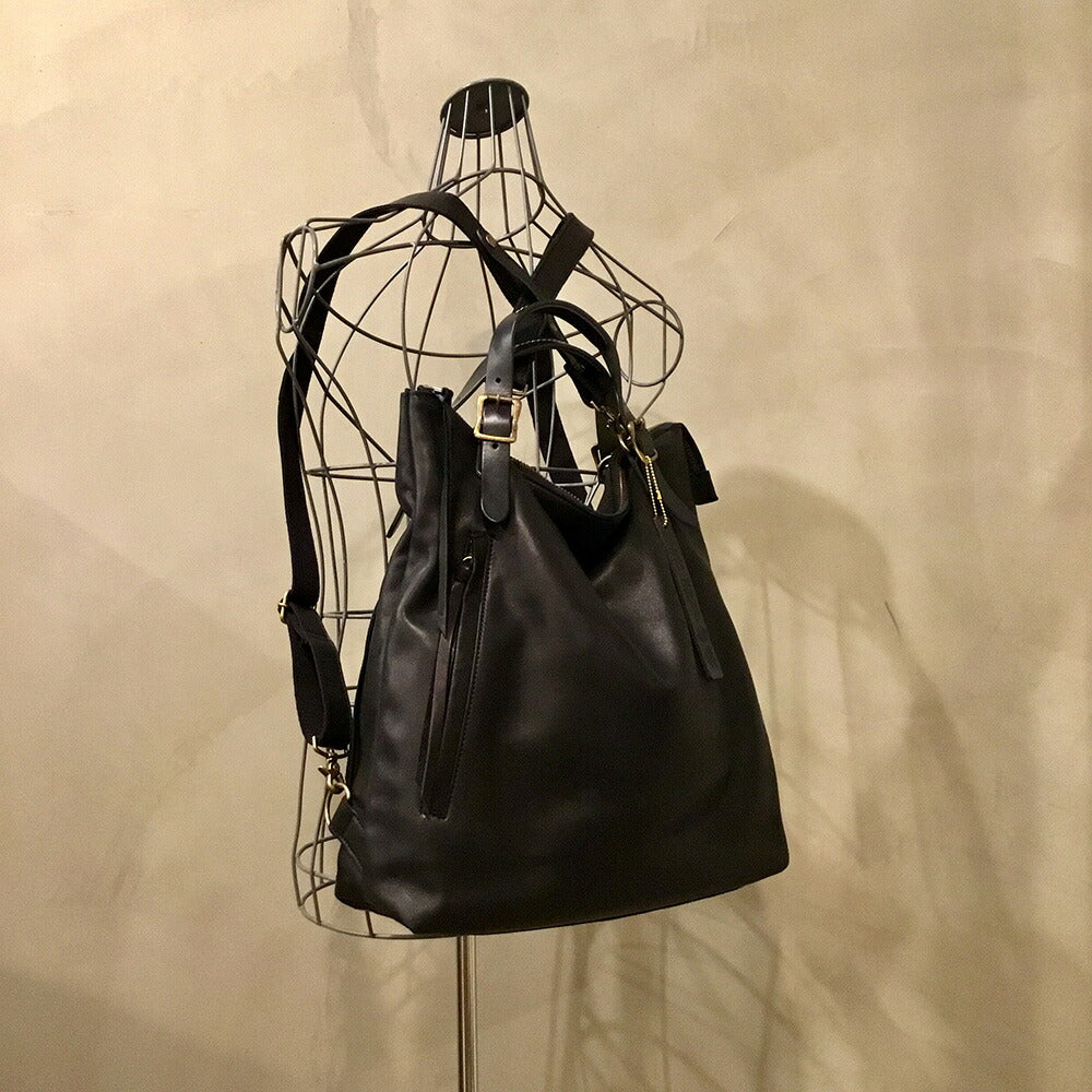 -Less 3wayトートリュック Ｌ LMSB-0030 ブラック【送料込み】【ひょうご・神戸オンライン物産展】
