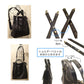 【3人シェア買いでお得】-Less 3wayトートリュック Ｌ LMSB-0030 ブラック