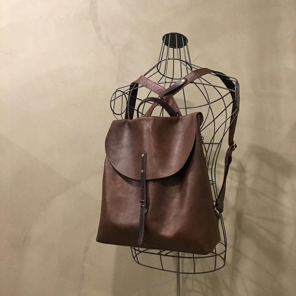 【3人シェア買いでお得】alto. フラップリュック Ｌ AMSB-1700 ブラウン