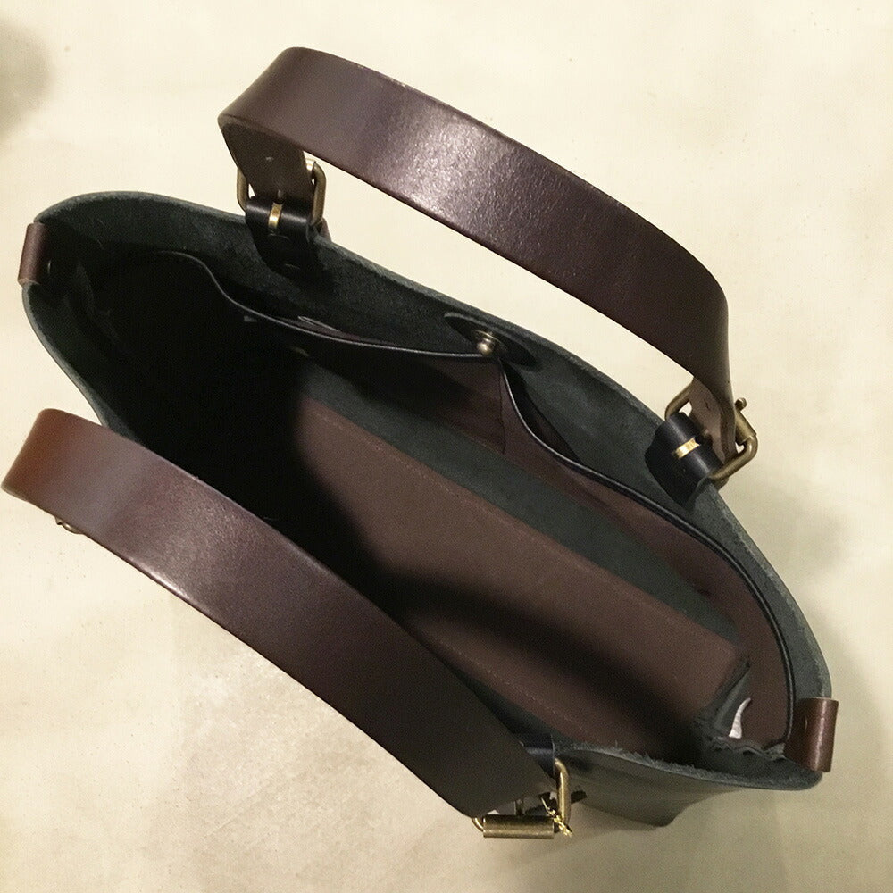 【3人シェア買いでお得】【alto.】一枚革トートバッグ（Ｓ）AMSB-1002（ブラック）