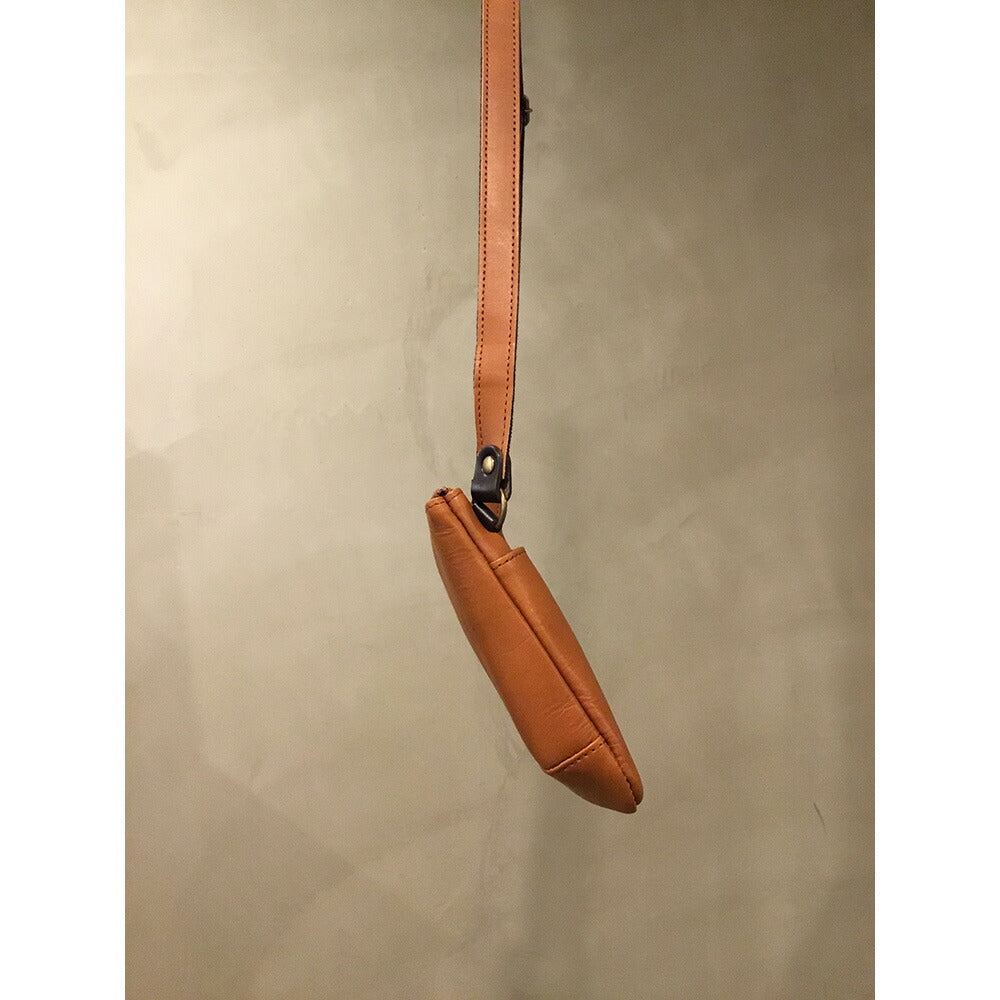 【3人シェア買いでお得】【alto.】スマートショルダーバッグ／サコッシュ（Ｓ）AKEB-3102（ブラウン）