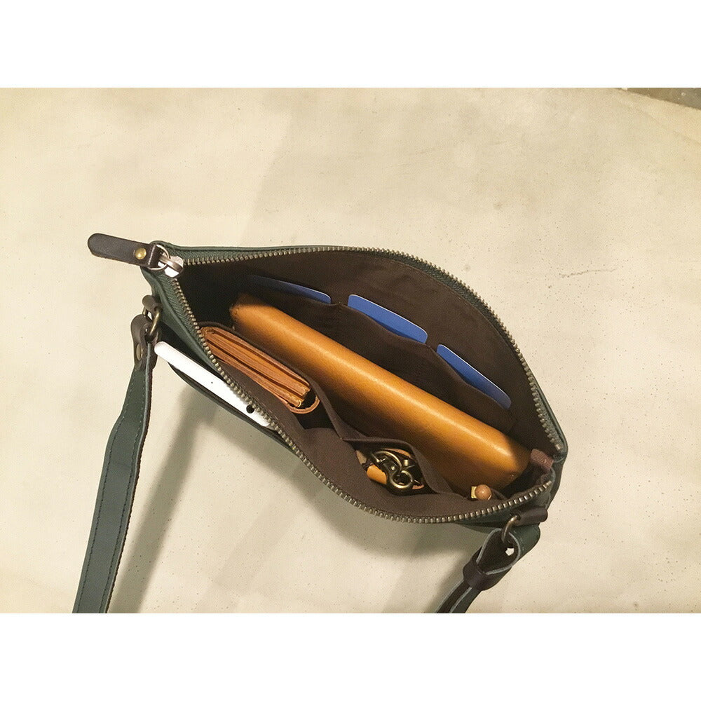 【alto.】スマートショルダーバッグ／サコッシュ（Ｓ）AKEB-3102（グリーン）【送料込み】【ひょうご・神戸オンライン物産展】