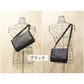 【3人シェア買いでお得】【alto.】スマートショルダーバッグ／サコッシュ（Ｌ）AKEB-3102（ブラック）