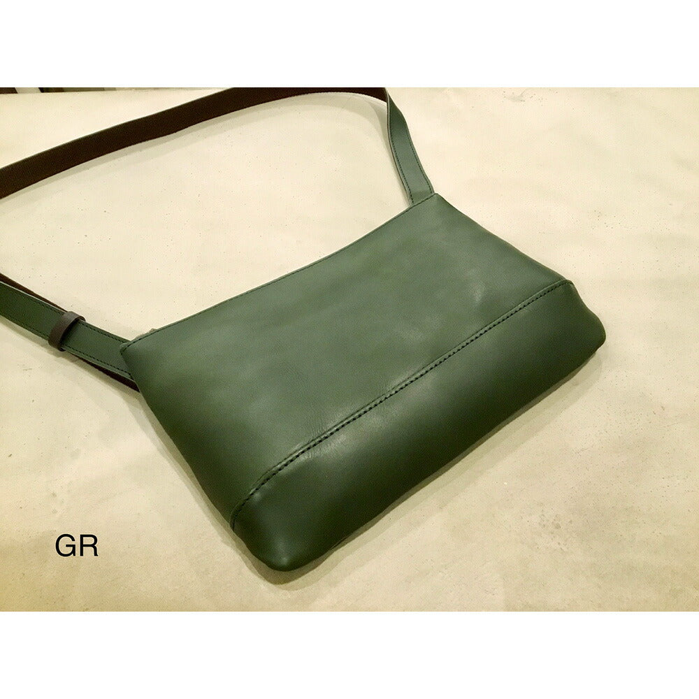【3人シェア買いでお得】【alto.】スマートショルダーバッグ／サコッシュ（Ｌ）AKEB-3102（グリーン）