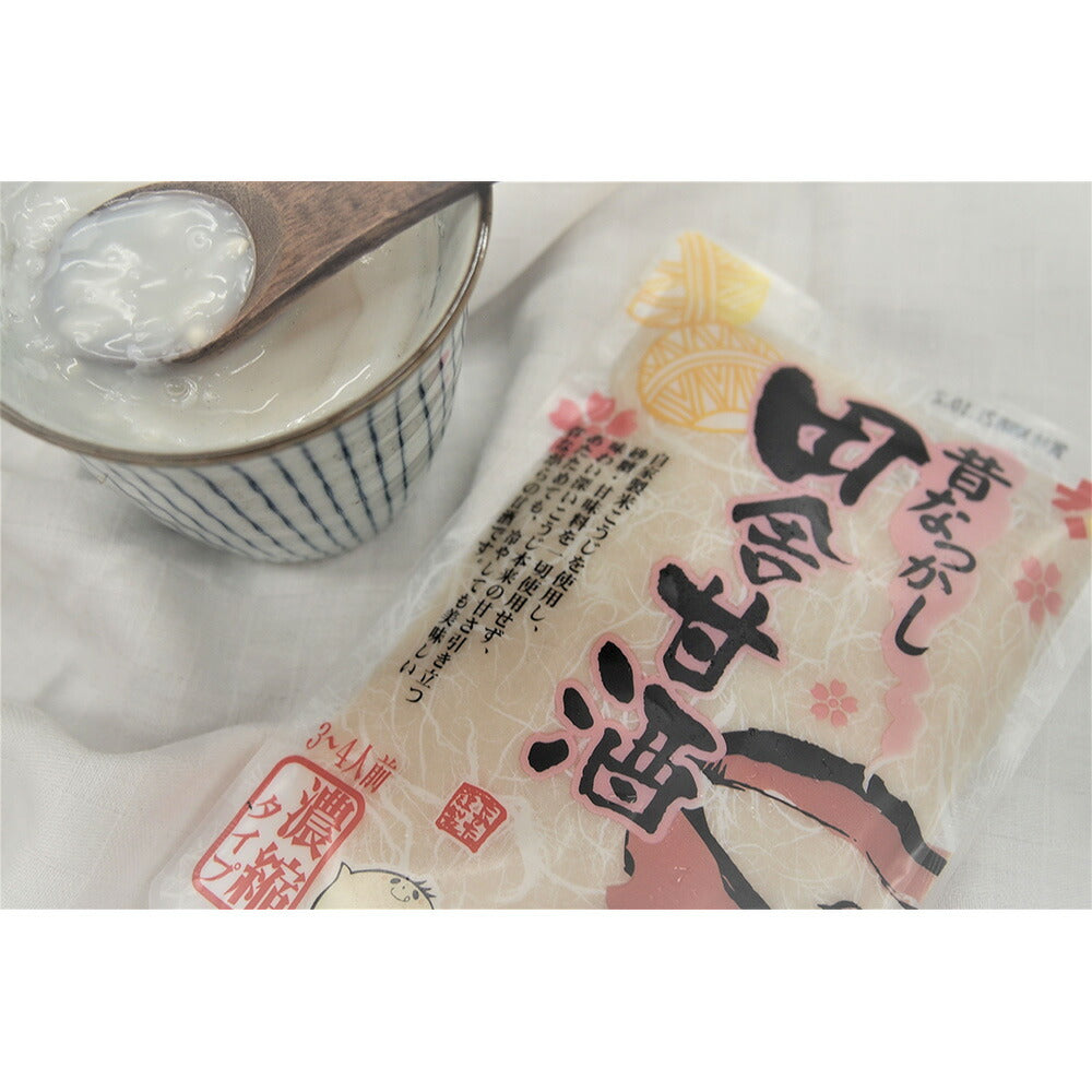 【3人シェア買いでお得】昔ながらの田舎甘酒 10個セット