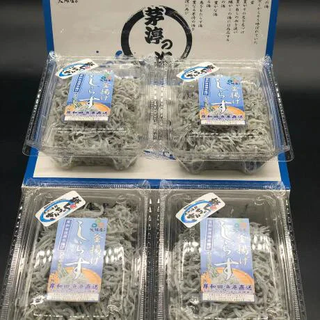 岸和田漁港より直送 釜揚げしらす 1kg（250g×4P）