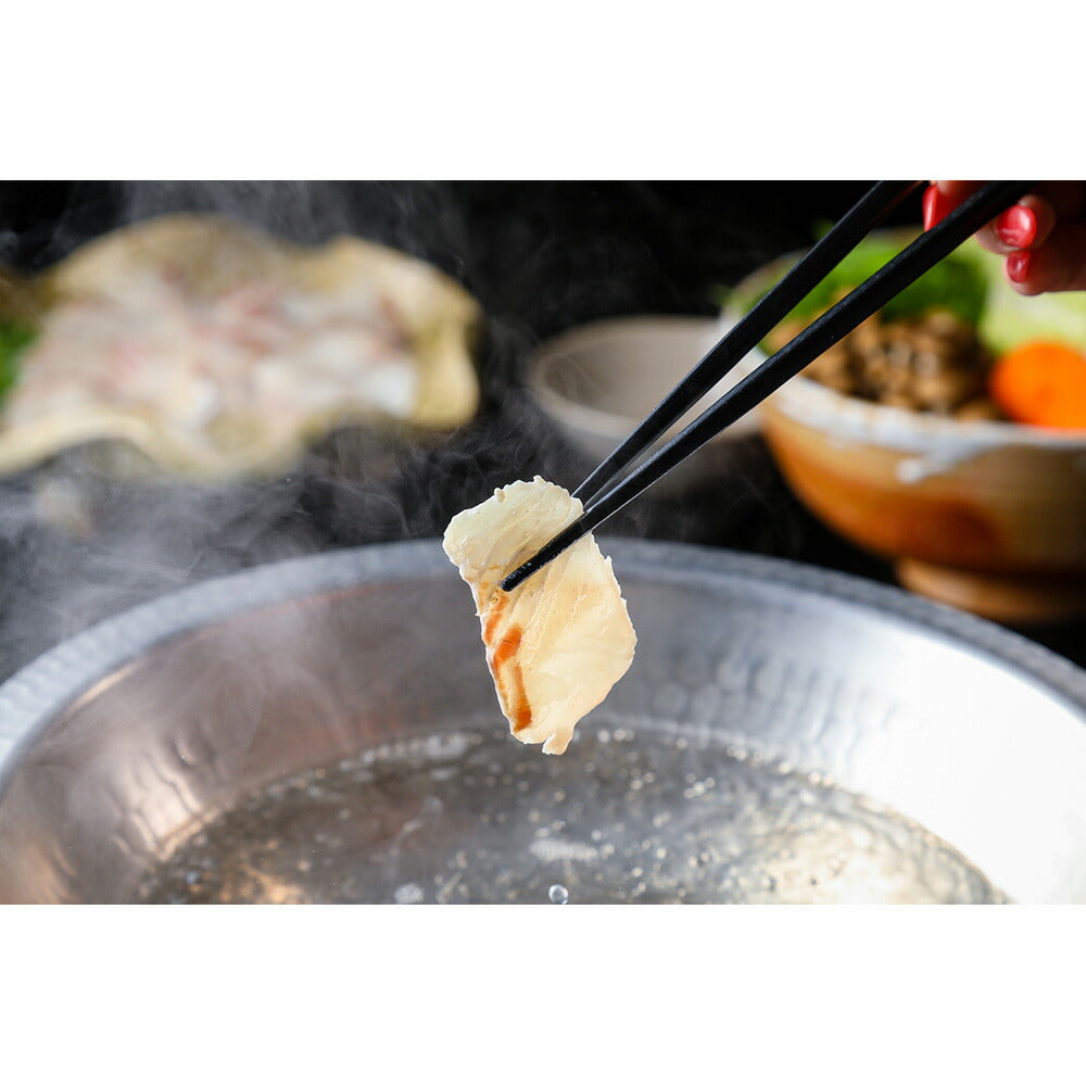 【3人シェア買いでお得】明石鯛のしゃぶしゃぶセット
