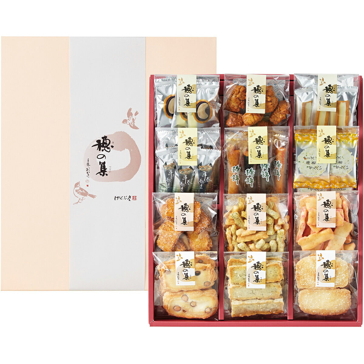 兵庫県 穂の集（ほのつどい） TU-L 和菓子 お菓子 おかき あられ【送料込み】【二重包装不可】