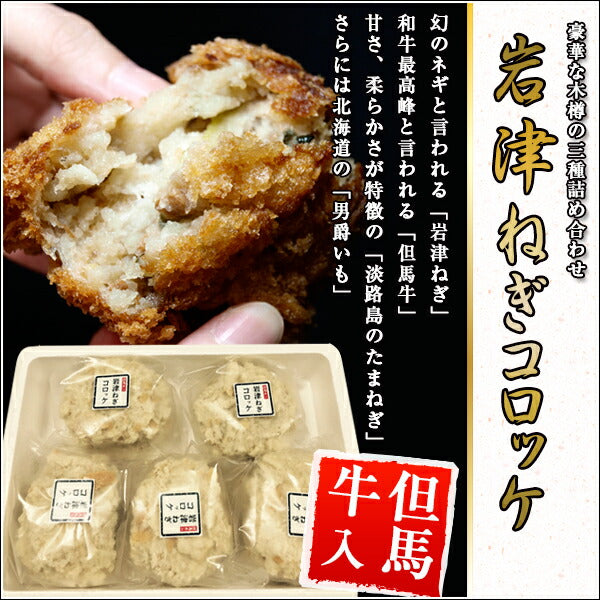 兵庫県 「岩津ねぎコロッケ但馬牛入り（贈答用10個入）」