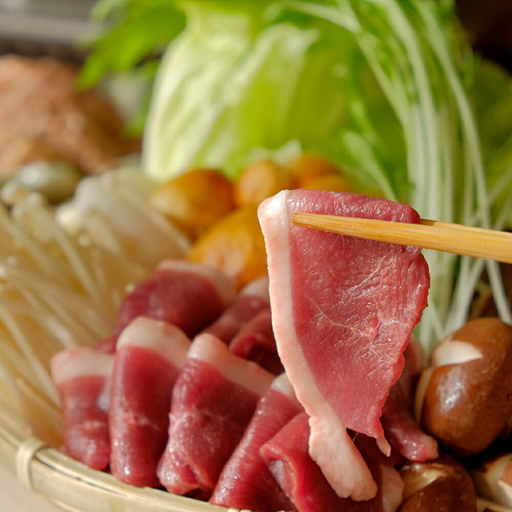 但馬鴨 鴨鍋セット 2人前 ギフト箱入り 鴨肉【送料込み】【お届け不可地域：北海道・沖縄・離島】