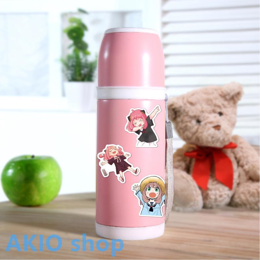 スパイファミリーシール 100枚セット ステッカー for SPY×FAMILY 防水 アニメ かっこいい かわいい おしゃれ 可愛い バイク パソコン ヘルメット s040