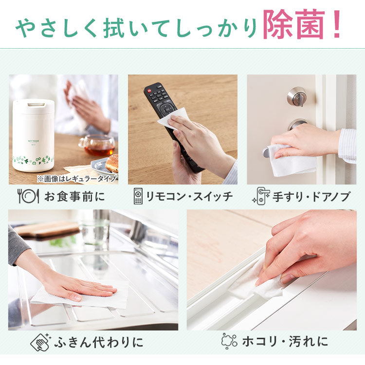 【カートアップNG】【本体ボトル/12個セット】ウェットティッシュ 除菌 ノンアルコール 厚手 本体 WTB-65Nウェットティッシュ ノンアルコール 除菌 除菌シート 厚手 厚め 厚み 日本製 国産 本体 ボトル 容器 ケース 65枚入り 12個 セット アイリスオーヤマ