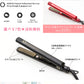 アゲツヤプロ 【ヴィヴィッドピンク】 ヘアアイロン 海外対応 チタニウム MAX220℃ アイロン ストレート カール コテ 前髪 軽量 Agetuya 家電
