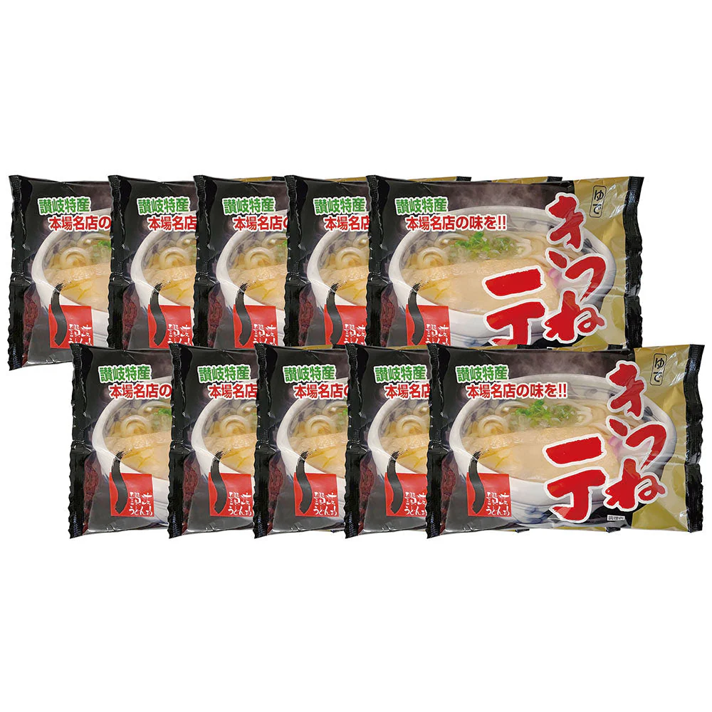 きつね一丁10食【送料込み】【お届け不可地域：北海道・沖縄・離島】