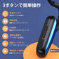 ブルートゥースイヤホン 骨伝導 ヘッドホン 両耳 高音質 タッチタイプ　完全ワイヤレス 耳掛け式 自動ペアリング IPX5防水 Siri対応 Bluetooth CVC6.0 w212A(ブラック)