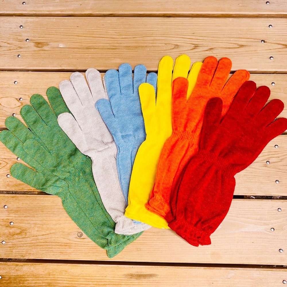 かさねるkitchen手袋 2双セット 日本製 国産 奈良県産【日時指定不可】