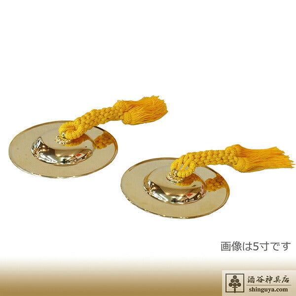 手拍子（ちゃっぱ）房付き 6寸（直径182mm）