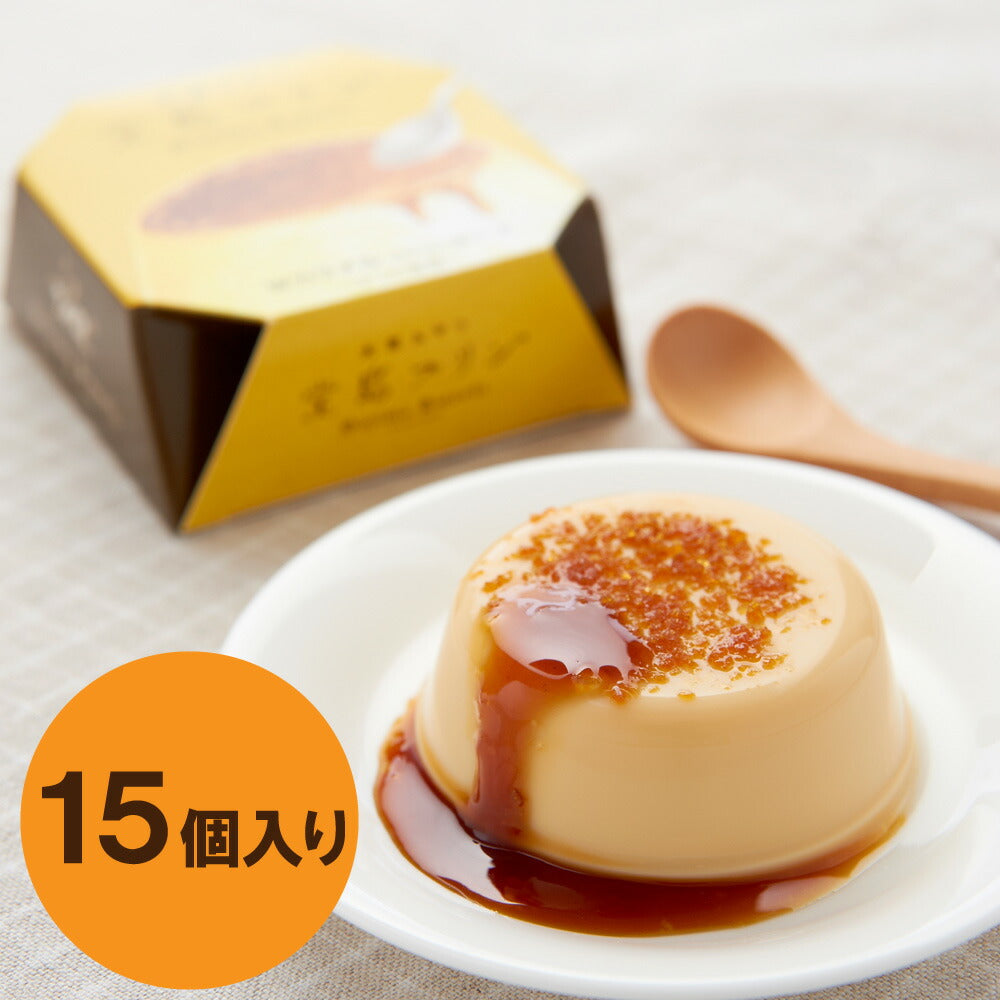 【3人シェア買いでお得】堂島プリン 15個入り プリン スイーツ 詰め合わせ 取り寄せ 【お届け不可地域：北海道・沖縄・離島】