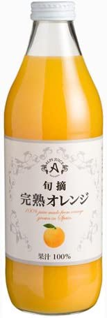 アルプス 旬摘オレンジストレートジュース 1L×12本