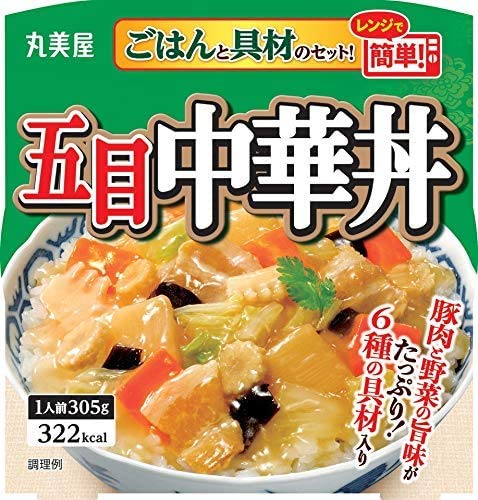 【3人シェア買いでお得】丸美屋 どんぶり 6種類 アソート セット ごはん付き ( 親子丼 麻婆丼 とり釜めし 五目中華丼 ビビンバ 炭火焼き風とり丼 )×各1個