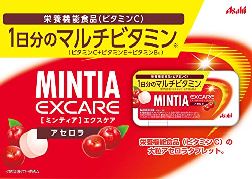 【送料無料】アサヒグループ食品 ミンティアエクスケアアセロラ 30粒 ×8個