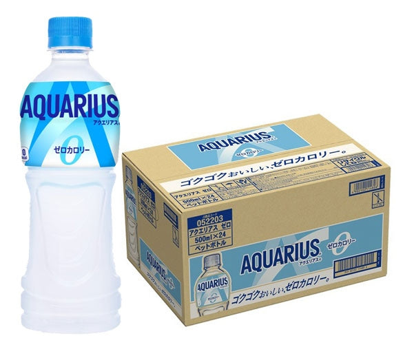【送料無料】コカ コーラ アクエリアス ZERO ゼロ 500ml×24本/1ケース