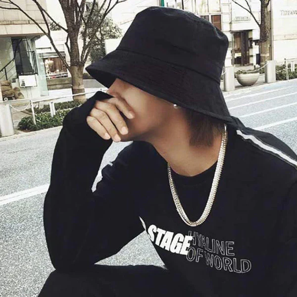 男女共用 ブラック ベージュ サイズ：XL（60cm以上）バケットハット大きいサイズ ビッグ 特大 帽子メンズ リバーシブル無地