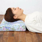 【花柄ブルー】磁気枕 夢 カバー付 枕 まくら 肩こり ピンク ブルー 花柄 32×48cm 磁石 磁気 メンズ レディース ペア 磁気枕 肩こり 首こり 波形 ウェーブ
