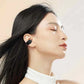 ワイヤレスイヤホン Bluetooth 5.3 ブルートゥースヘッドホン 耳掛け型 ヘッドセット 軽量 高音質 小型 高品質素材 micro充電口  w644A(ブラック)
