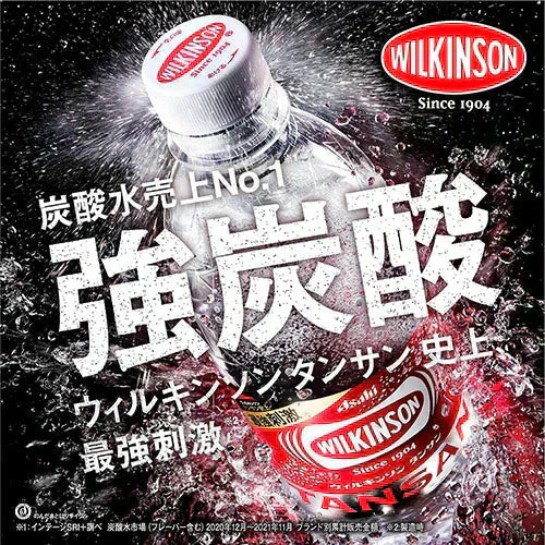 【期間限定特価】 ウィルキンソン 500ml 24本 2箱（計48本）炭酸水 強炭酸水 アサヒ飲料
