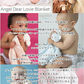 セレブに人気のベビーブランドangel dear(エンジェルディア)のブランキーおむつケーキ！かわいい動物から選べます【Ｓサイズ/ヒョウ】