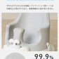 Jellymom ベビーチェア ムーナチェア （ロココローズ） 赤ちゃん ローチェア お食事 テーブル トレイ カート ベルト付き おすわり ベビーソファ 椅子 イス おしゃれ かわいい 出産祝い プレゼント ジェリーマム
