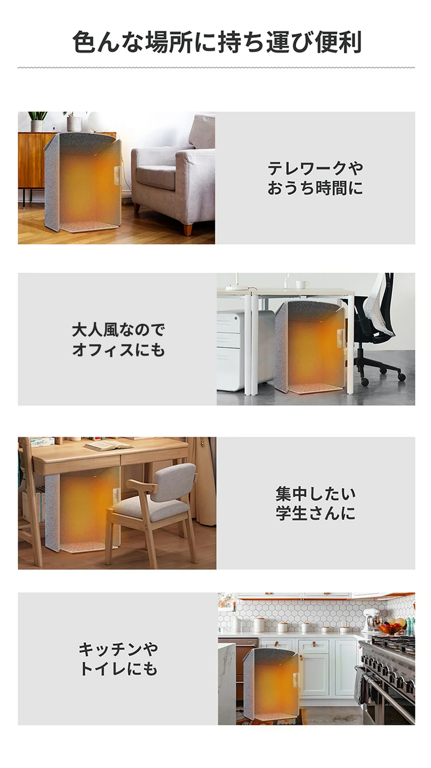 新年ギフト1位受賞！＼ 2個セット ／デスクパネルヒーター 5面 省エネ パネルヒーター デスクヒータ 遠赤外線 足元 ヒーター 速熱 天面付き 折りたたみ デスクヒーター テレワーク 暖房 4面ヒーター付き 自動OFF 暖房器具 寒さ対策 足温器 省エネ あったかグッズ 即暖 3段階 温度調整 1分即暖 コンパクト 軽量 簡単収納 加熱保護 PSE認証 即納