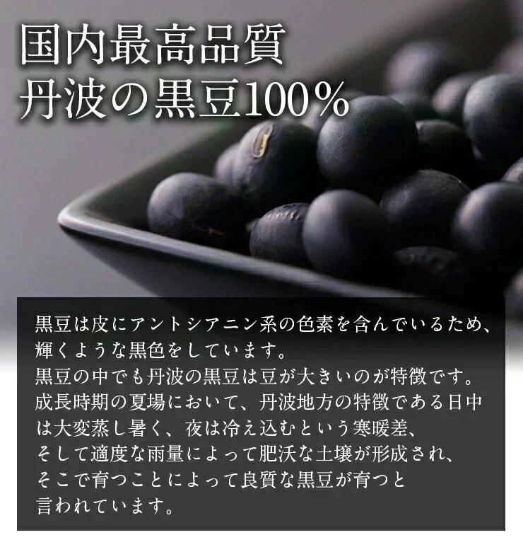 黒豆茶 １００包／国産丹波産１００％／便利なティーパック／健康茶／香ばしくておいしい