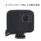 GoPro HERO7/HERO6/HERO5 アクセサリー 防風スポンジカバー 騒音防止 録音ノイズ対策 防塵 保護 防風カバー ケース