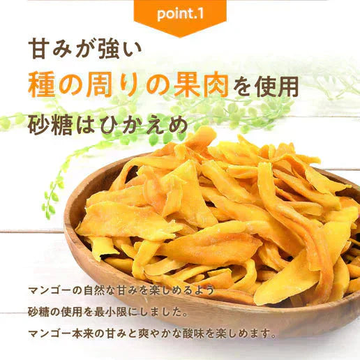 1kg(500g×2袋) 訳あり端っこタイ産ドライマンゴー